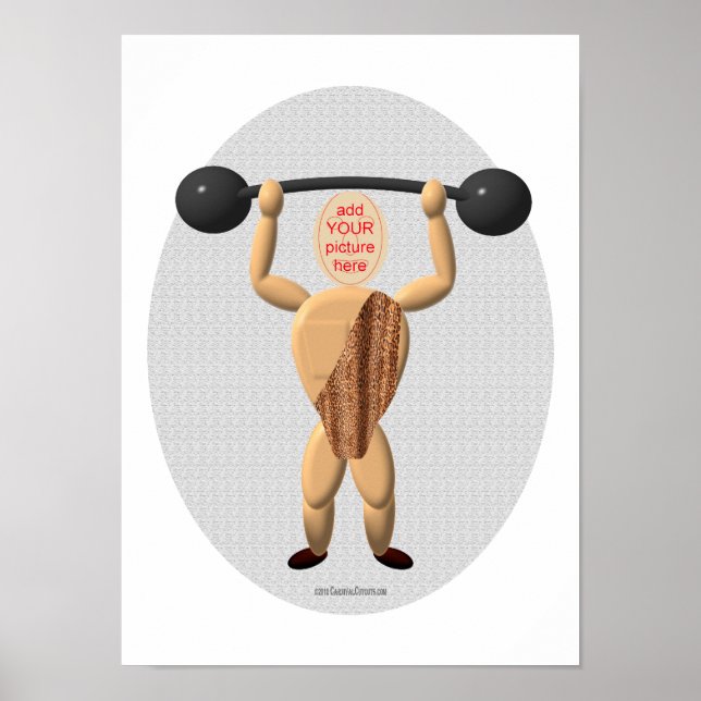 Circus Strongman Poster (Vorne)