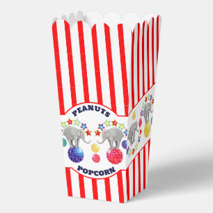 Circus Theme Elephant Gourmet Snacks Party Geschenkschachtel