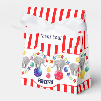 Circus Theme Gourmet Snack Party Geschenkschachtel