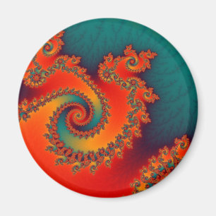 Circus Triple Twirl Magnet