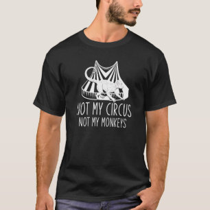 Circus Zoo Animal Chimpanze Affe T-Shirt