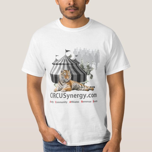 CIRCUSynergie - T - Shirt - Typ (Vorderseite)