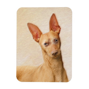 Cirneco dell’Etna Malerei - Niedliche Original Hun Magnet