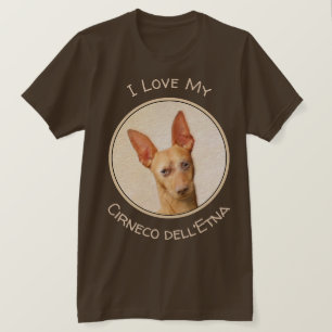 Cirneco dell’Etna Malerei - Niedliche Original Hun T-Shirt