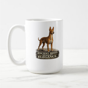 Cirneco dell’Etna-Shirt – Alte Rasse Moderne Elega Kaffeetasse
