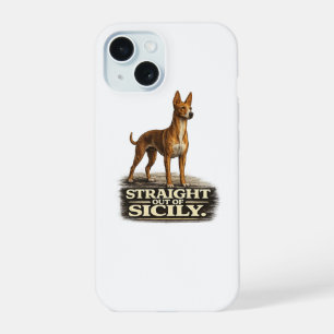 Cirneco dell’Etna-Shirt – Direkt aus Sizilien iPhone 15 Hülle