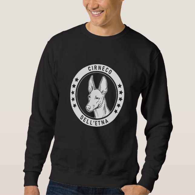 Cirneco Dell'etna Fan Sweatshirt (Vorderseite)