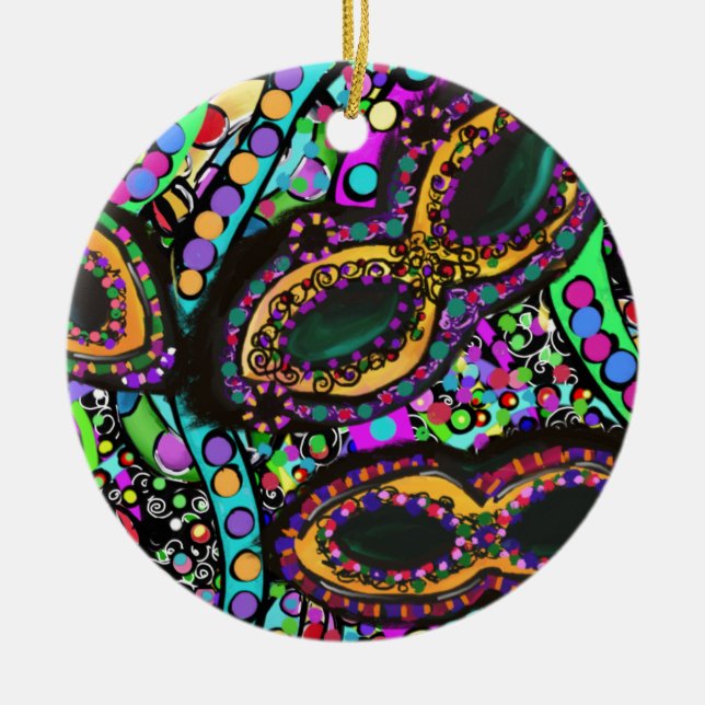 Cirque du Art Keramikornament (Vorne)