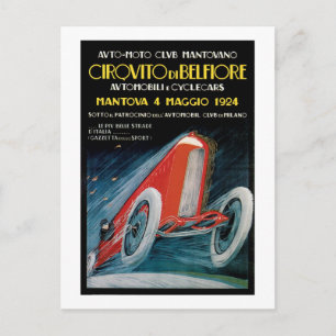Cirquito et Delefiore Auto Moto Club Montovano Postkarte
