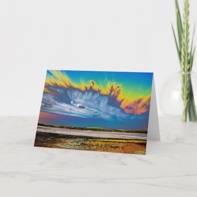 Cirrus Cloud Kirkcudbright Karte (Vorderseite)