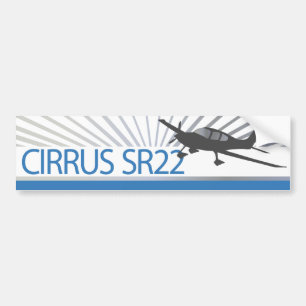 Cirrus SR22 Autoaufkleber