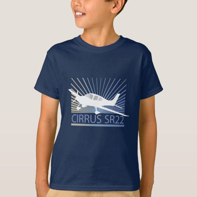 Cirrus SR22 T-Shirt (Vorderseite)