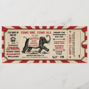 Cirus Babyparty-Karten-EinladungenRaffle Einladung