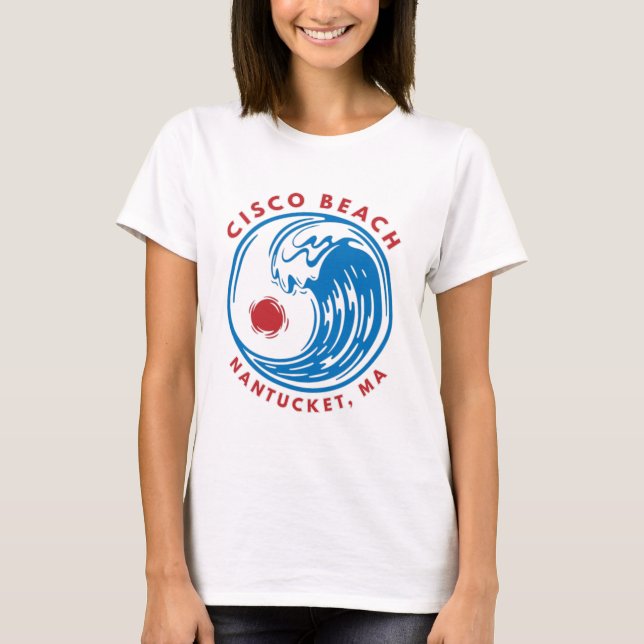 Cisco Beach Nantucket Surf T-Shirt (Vorderseite)