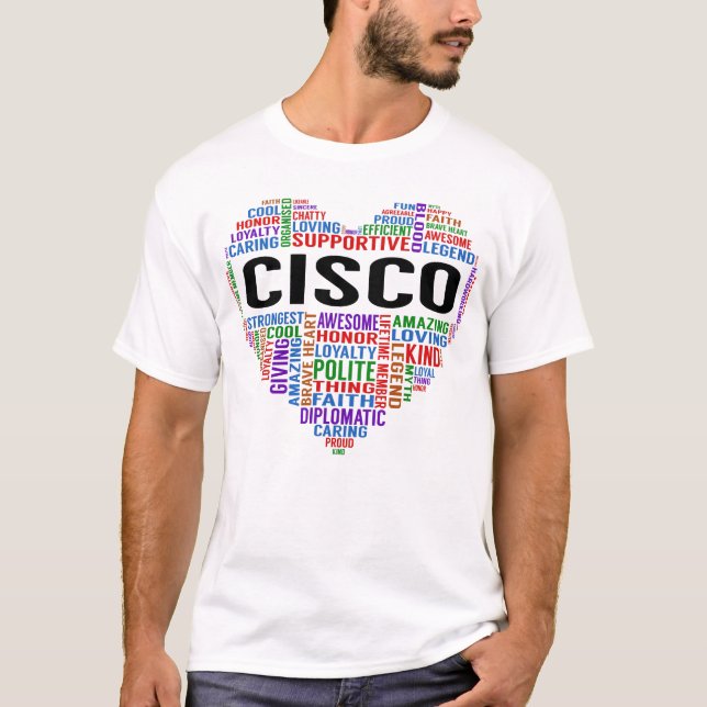 CISCO Legend Heart T-Shirt (Vorderseite)
