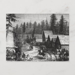 Cisco, Station Landkreis von Placer Postkarte