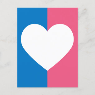Cisgender Alternate Pride Flag Postkarte