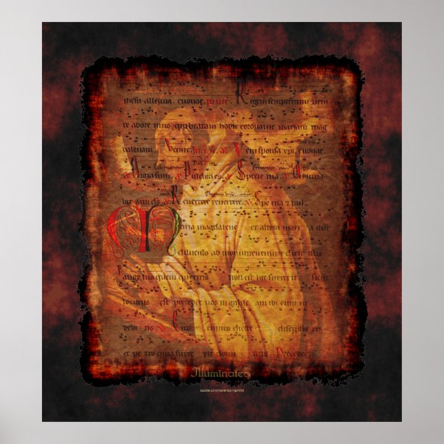 Cistercian Monk Poster (Vorne)