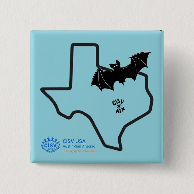 CISV ATX Square Button (Vorderseite)