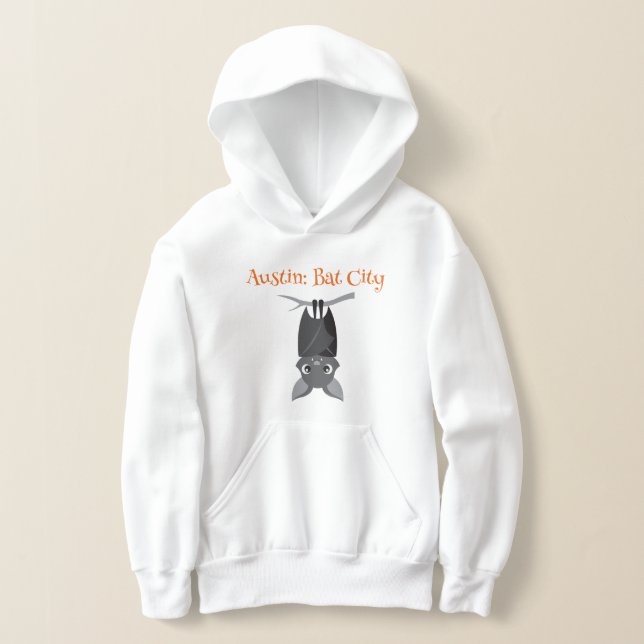 CISV Austin Bat City Kid's Hoodie (Ablage )