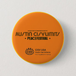 CISV Austin "CISV Limit Peace Festival" Button