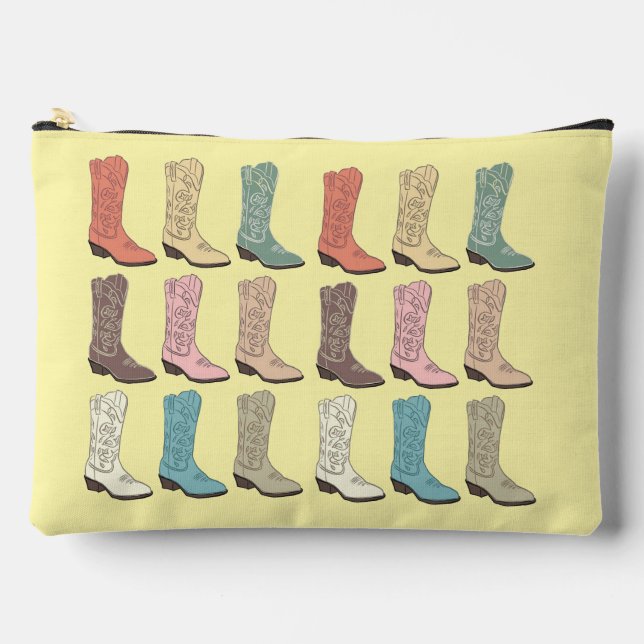 CISV Austin Cowboy Boots Toilettenartikel/Zubehör  Zubehörtasche (Vorderseite)