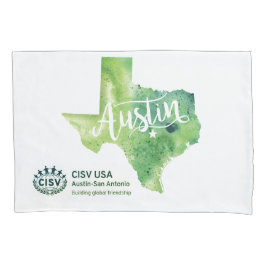 CISV Austin Environment/Sustainability Pillowcase Kissenbezug