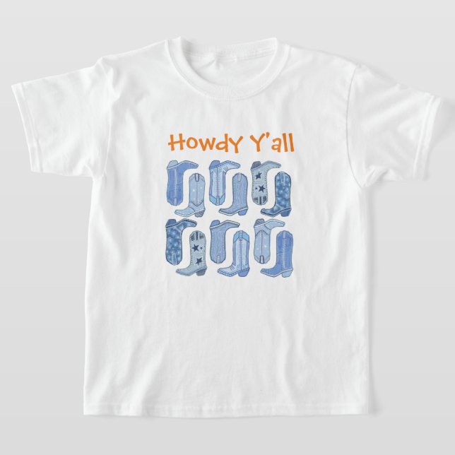 CISV Austin Howdy Y'all Boy's T-Shirt (Ablage )