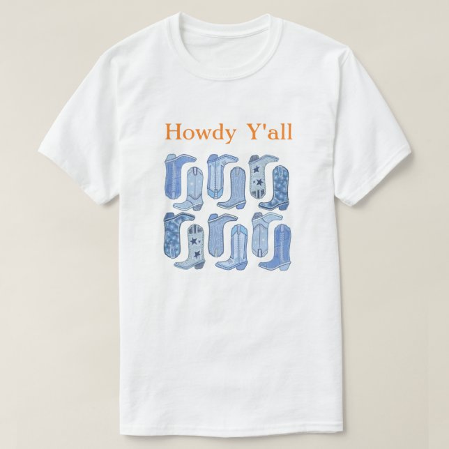CISV Austin Howdy Y'all Men s T-Shirt (Design vorne)