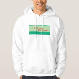 CISV Austin "Ich Liebe CISV so viel." Herren Hoodie