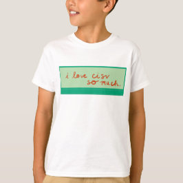 CISV Austin "Ich Liebe CISV so viel." Junge T-Shirt