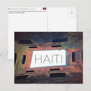 Citadelle Laferrière, Haiti Reise-Postkarte Postkarte