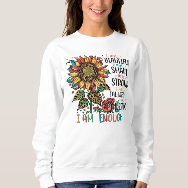 Cite inspiration word art sweatshirt (Vorderseite)