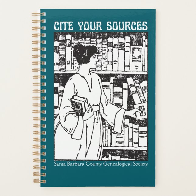 Cite your Sources Planner Planer (Vorderseite)