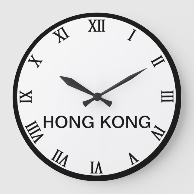 Cities of the world clock große wanduhr (Vorderseite)