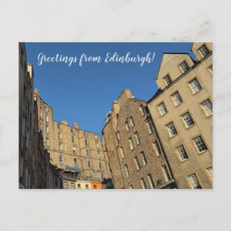 CITINERARIES: Greetings from Edinburgh! Postkarte