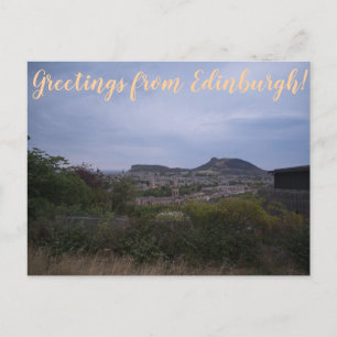 CITINERARIES: Grüße aus Edinburgh! Postkarte