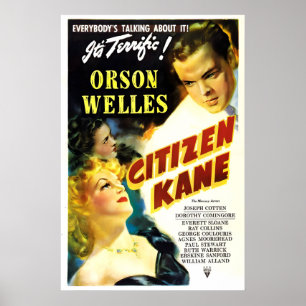 Citizen Kane 1941 Film POSTER DRUCK A5-A1 Orson