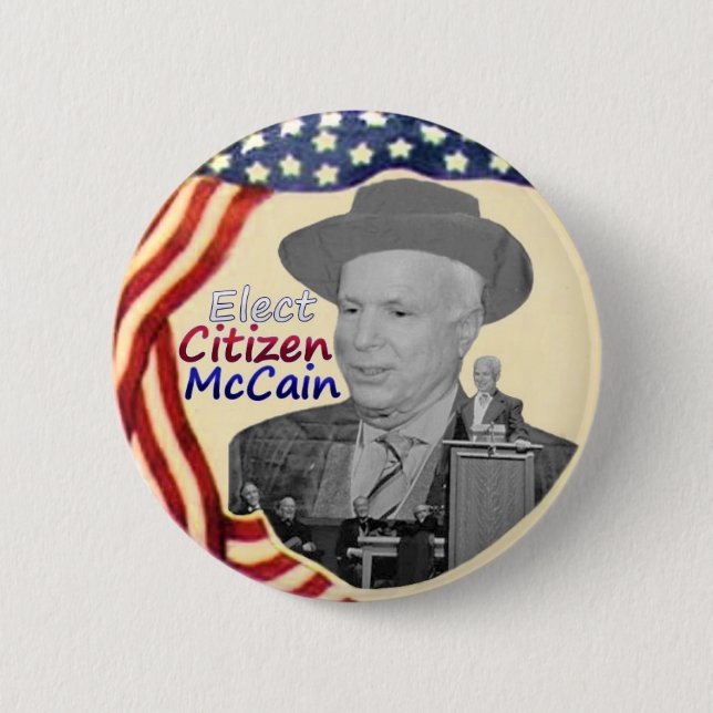 Citizen McCain Button (Vorderseite)