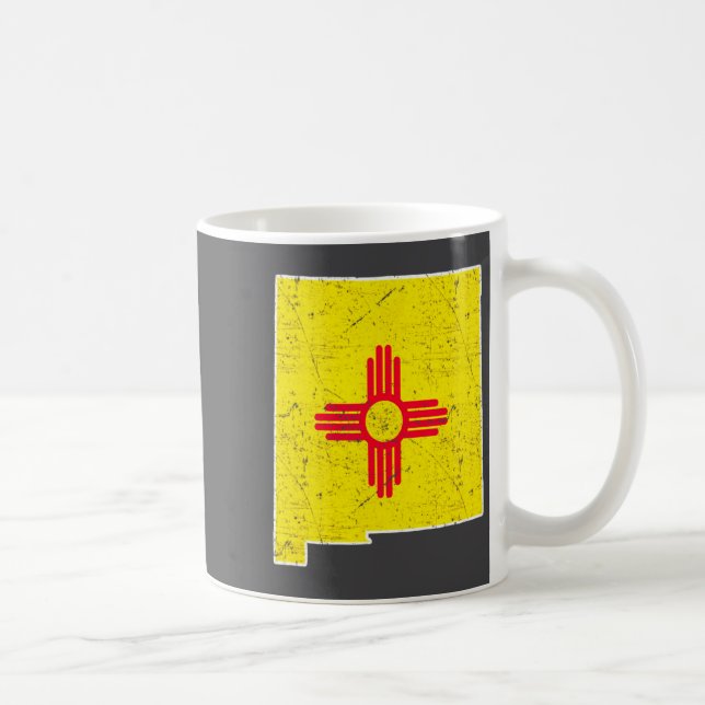 Citizen Proud America State Us Distressed Map New  Kaffeetasse (Rechts)