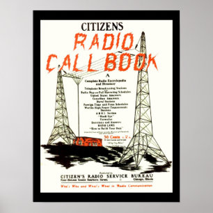 Citizen Radio Callbook Poster