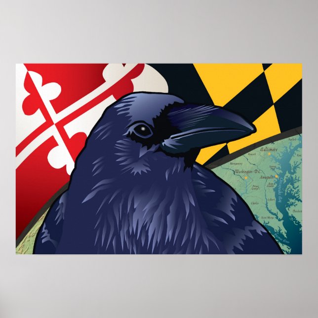 Citizen Raven, Maryland's Nevermore Poster (Vorne)