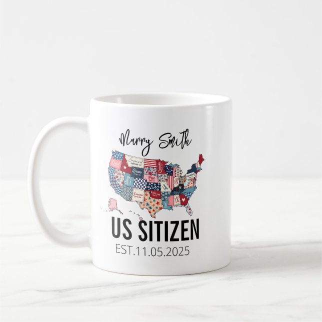 Citizenship Day American  – Proud to Be an America Kaffeetasse (Links)