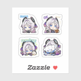Citlali Genshin Impact 4er Stickerbogen Aufkleber