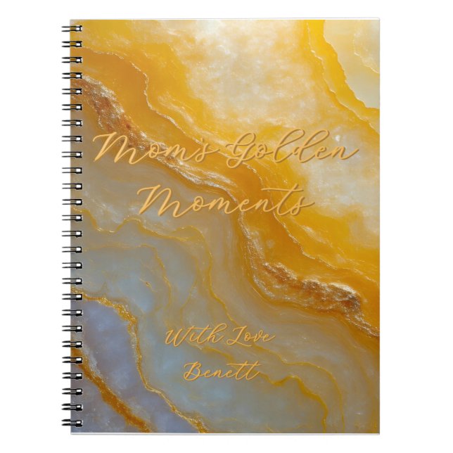 Citrine Energy Notebook-Muttertag Special Notizblock (Vorderseite)
