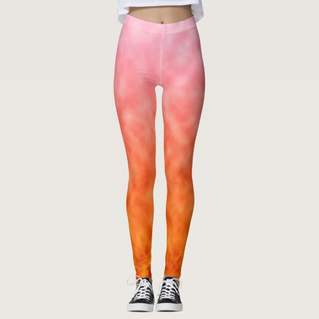 Citrine Glow Leggings (Vorderseite)