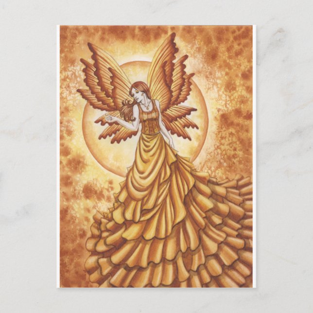 Citrine Postkarte (Vorderseite)