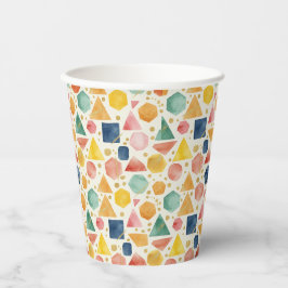 Citrine Prism Mosaic Pappbecher