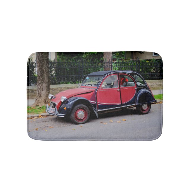 Citroen 2 CV Charleston Badematte (Vorderseite)