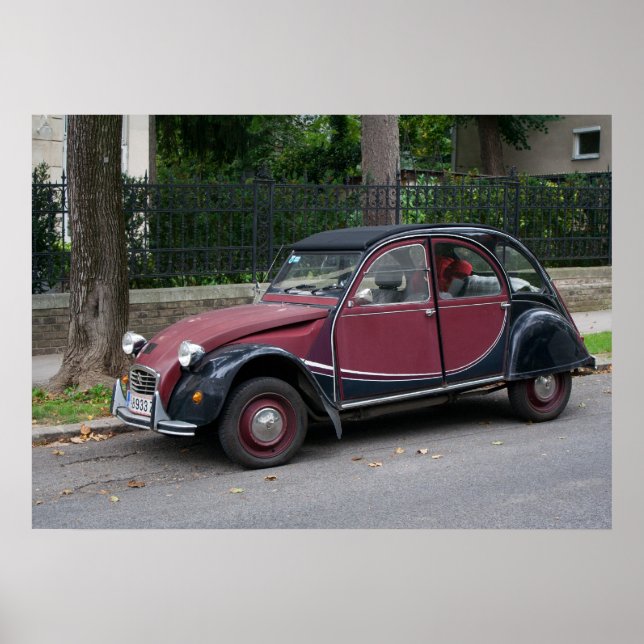 Citroen 2 CV Charleston Poster (Vorne)